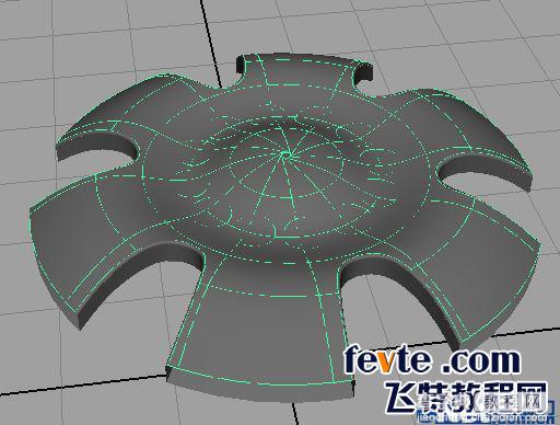 MAYA车轮建模制作教程24