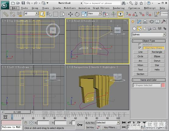 3dmax 2011 ProBoolean建模的相关参数设置24