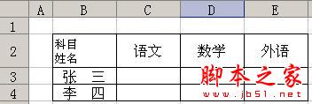 在WPS表格中怎样制作斜线表头 WPS表格中制作斜线表头的图文方法介绍2