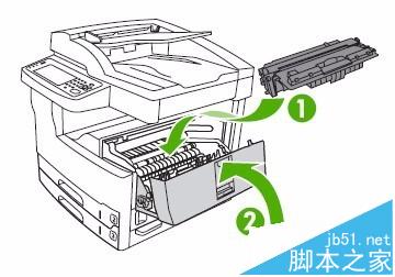 惠普HP M5025一体机怎么更换耗材(碳粉盒)?6