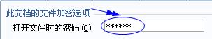 如何给Word2003文档设置密码(图文教程)4
