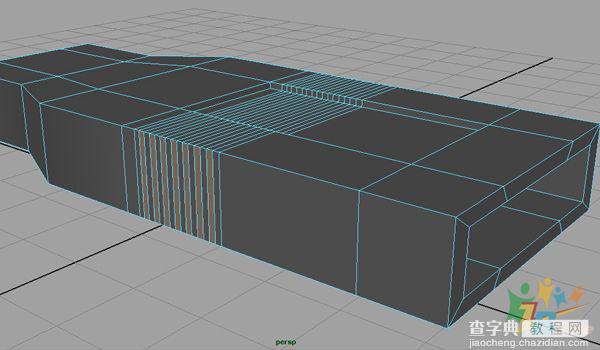 用MAYA制作精巧的USB连接线模型13