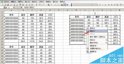 word或PPT怎么使用Excel2003中的照相机抓图?8