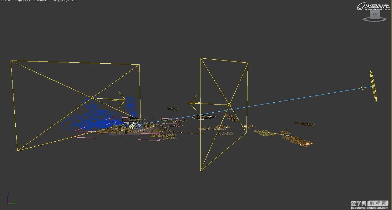 3DSMAX制作超酷的未来概念城市模型教程21