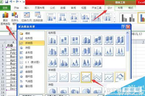 Excel制作一张混合型图表图文教程6