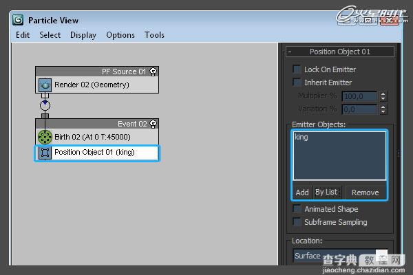 3dMax2010和Pawrapper制作抽象的油漆泄漏场景解析33