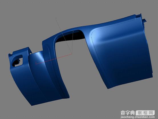 3DSMAX无需三视图制作SLR Stirling Moss仪表台、中控、座椅、后视镜10