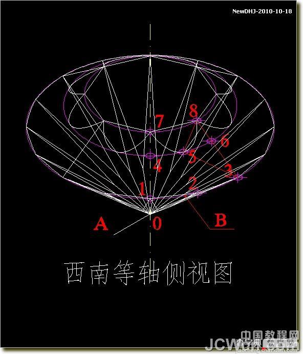 教你用AutoCAD绘制璀璨的钻石戒指26