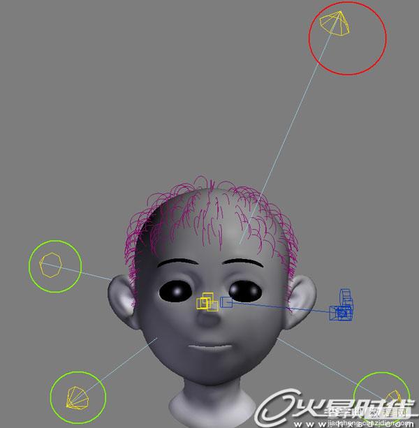 3DSMAX毛发插件Hairtrix秘笈之制作人物短头发教程19