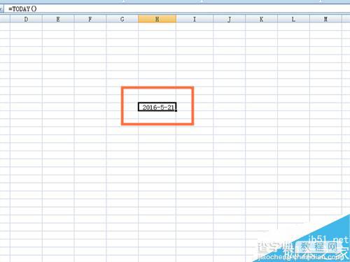 在EXCEL表格中TODAY函数怎么使用呢?6