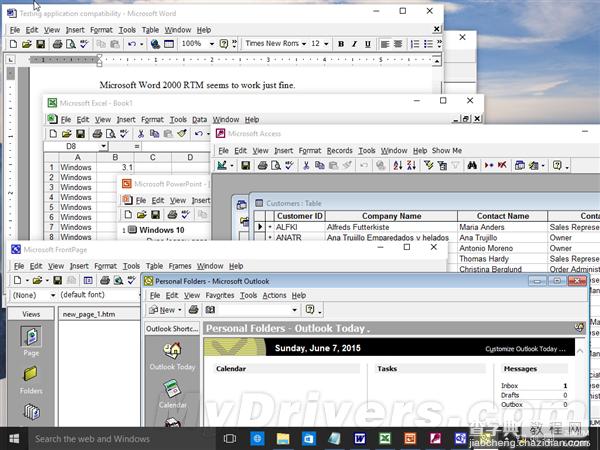 [视频+图文]Win10对老软件兼容性如何?可完美运行Office 9526
