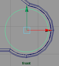 maya nurbs 汽车坐椅建模英文教程7