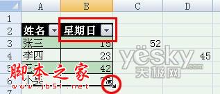 使用Excel2007自动添加表格字段标题功能的方法步骤14