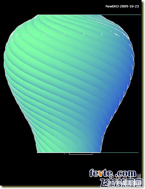 AutoCAD三维建模教程：通过陶罐建模实例解析螺旋体的制作方法12