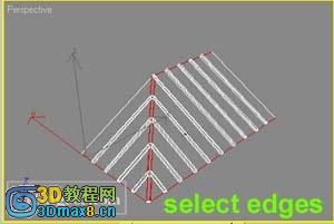 用poly方法制作有瓦的房顶16