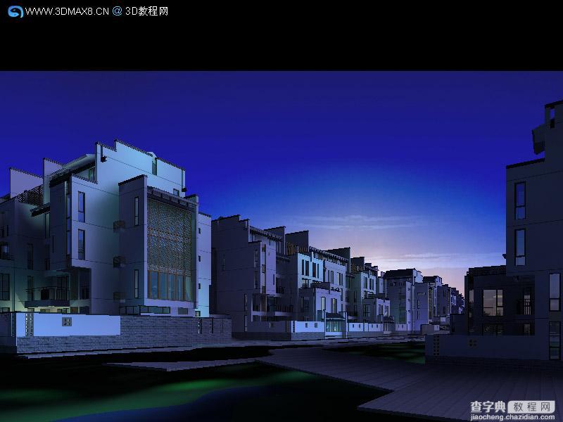 VRay渲染住宅夜景教程13