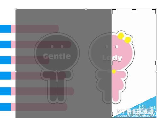 PPT怎么制作一个很卡通的男女比例对比图表?11