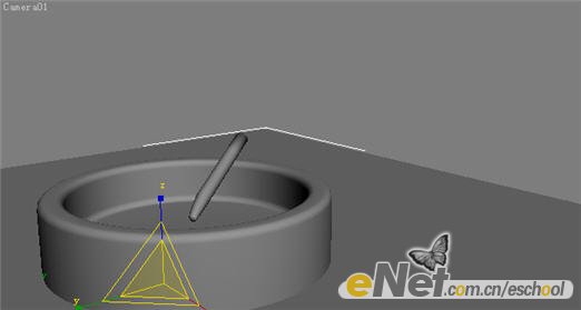 3dmax9.0教程：打造香烟烟丝飘动效果6