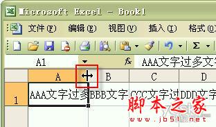 快速给Excel调整最合适行高和列宽的图文步骤2