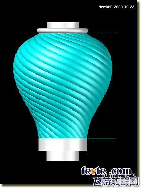 AutoCAD三维建模教程：通过陶罐建模实例解析螺旋体的制作方法14