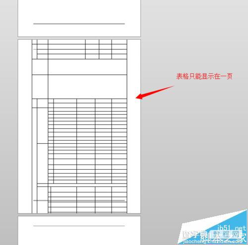 word文档中的表格无法分页显示该怎么办?1