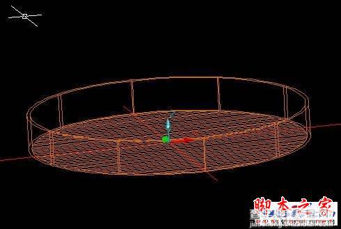 AutoCAD模仿绘制精致的三维鸟笼图实例教程6