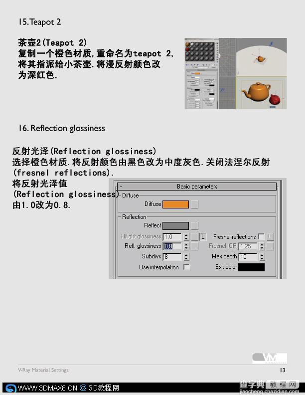 超经典的VRAY完全参数中文版8