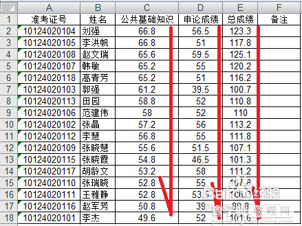 excel2007 表格排序实现方法13