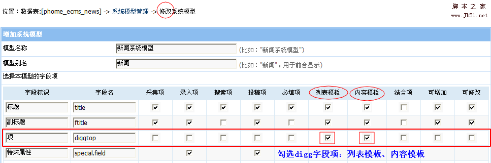 帝国cms网站管理系统V4.7 DIGG的实现(顶踩实现)4