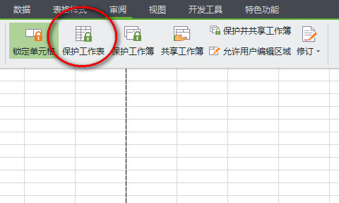 wps表格怎么设置密码？给wps电子表格设置密码教程1