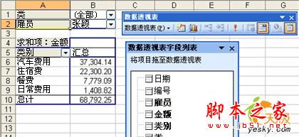 Excel查看数据使用数据透视表的方法(图文教程)13