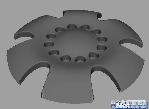 MAYA车轮建模制作教程29