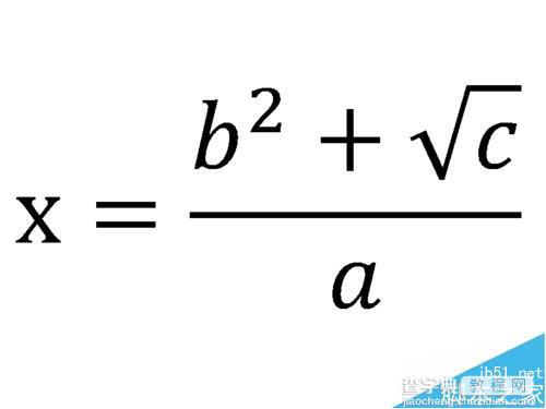 [两种方法]在Word中输入数学公式方法介绍1