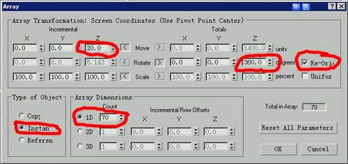 3D教程：3DSmax制作螺旋转梯模型13