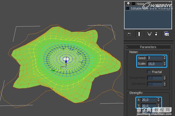 3dMax2010和Pawrapper制作抽象的油漆泄漏场景解析25