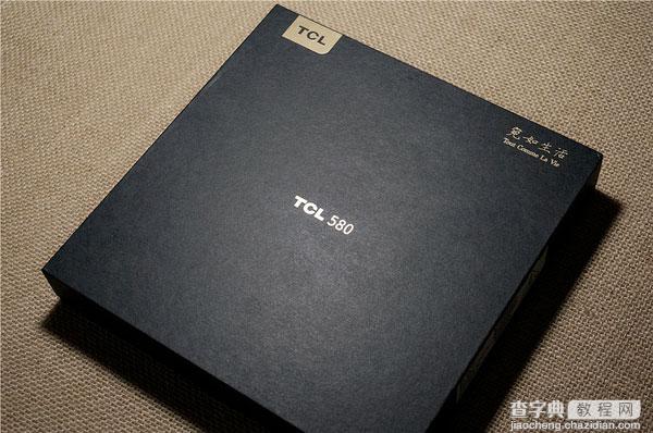 精致优雅的轻商务 TCL 580真机开箱图赏1