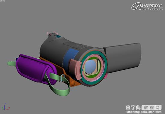 3DSMAX打造超逼真的SONY摄像机模型41