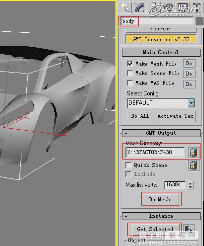 3DSMAX制作Tension GT跑车模型与游戏导入43