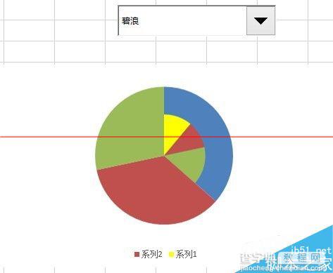 excel制作动态的子母饼图？15