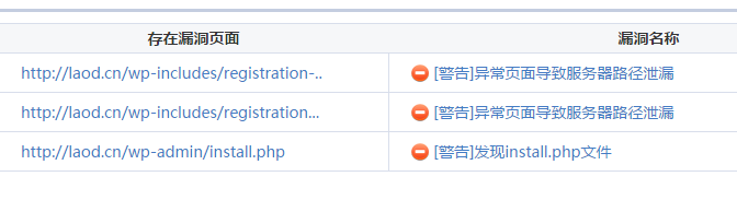 WordPress博客出现的绝对路径泄露漏洞及修复方法1