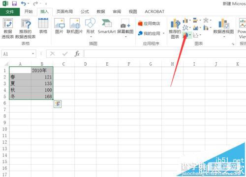 Excel2016怎么创建各种形状的图表?3