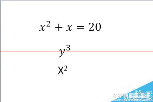 PPT怎么x的几次方？PPT方程公式输入的方法1