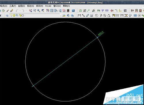 CAD怎么利用缩放来放大圆?  CAD缩放的使用方法1