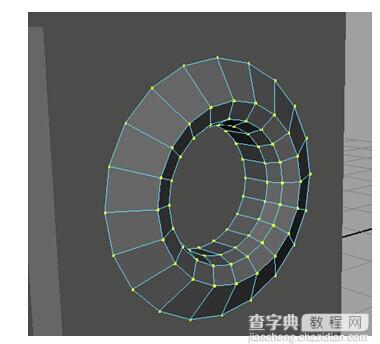 MAYA制作紫色音响建模教程14