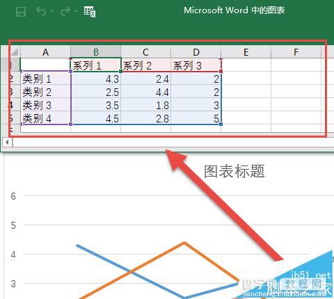 Word2016中怎么插入图表?5