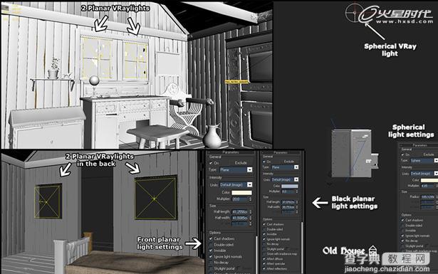 3DMAX绘制中世纪房屋的家具13