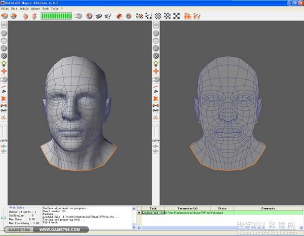 3dsmax 结合maya制作中世纪次世代人头布线教程37