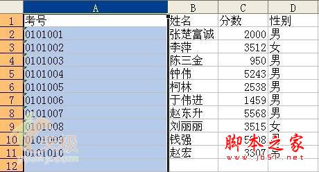 如何使用Excel把有规律地txt文本数据分列7