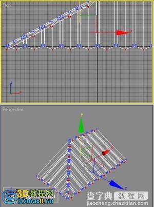 用poly方法制作有瓦的房顶8