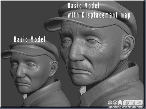 ZBrush和3DS MAX建造写实的乡村渔夫人物建模5